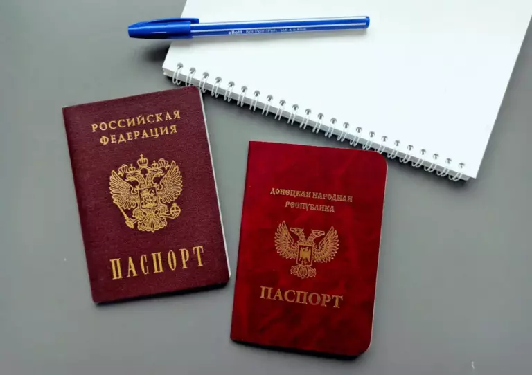 паспорт ДНР и РФ