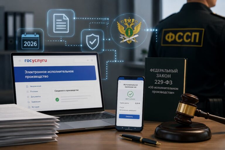 Взаимодействие с Федеральной службой судебных приставов в рамках электронного производства